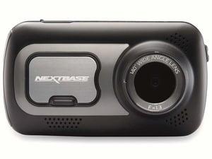 Nextbase 522GW HD Wi-Fi Bluetooth Batteri, cigarettändare Svart, Silver