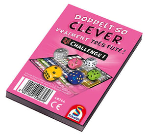Schmidt Spiele 49364 gra planszowa Twice as Clever!