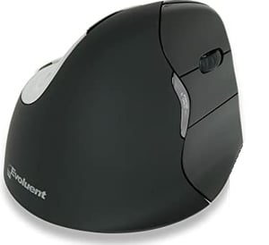 BakkerElkhuizen Evoluent4 Right Bluetooth-Maus Büro Rechtshänder Laser 2600 DPI