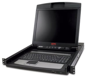 APC AP5717 43.2 cm (17") Rack Console, Black