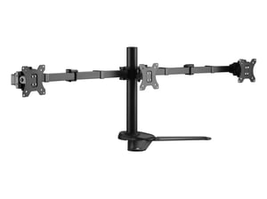 Equip 650125 Monitor Mount / Stand for 68.6 cm (27") Monitors, Desk, Black
