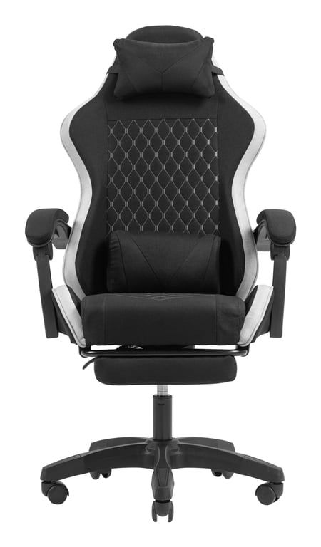 Mars Gaming MGC-X Fabric Fotel dla gracza Obite siedzisko Czarny, Biały