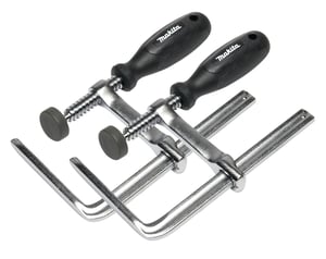 Makita 194385-5 Klammer-Set, schwarz, metallisch