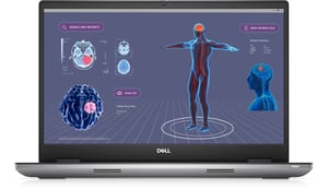 DELL Precision 7780 Intel® Core™ i7 i7-13850HX Bärbar arbetsstation 43,9 cm (17.3") Full HD 32 GB DDR5-SDRAM 1 TB SSD NVIDIA RTX 3500 Ada Wi-Fi 6E (802.11ax) Windows 11 Pro Tjeckiska, Slovakiska Grå