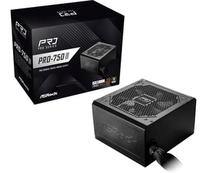 Asrock PRO-750B Netzteilmodul 750 W 24-Pin ATX Schwarz
