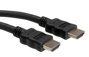 ROLINE HDMI/HDMI, M/M, 15 m kabel HDMI HDMI Typu A (Standard) Czarny
