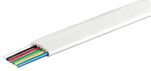 Goobay 93307 Telephone Cable, 100 m, White