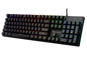 SureFire KingPin M2 USB-gamingtangentbord QWERTY US English Svart, Metallic