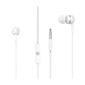 Motorola Pace 105 Kopfhörer-Set, kabelgebunden, In-Ear, Telefonate/Musik, Weiß