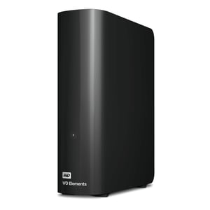 Western Digital Elements WDBWLG0180HBK-EESN extern hårddisk 18 TB 2.0/3.2 Gen 1 (3.1 Gen 1) Svart