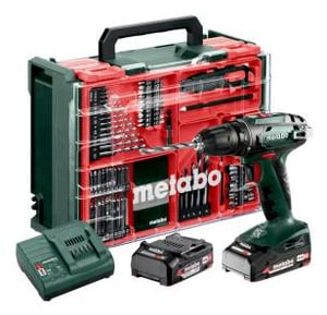 Metabo BS 18 1600 RPM Zamek centralny 1,3 kg Wielobarwny