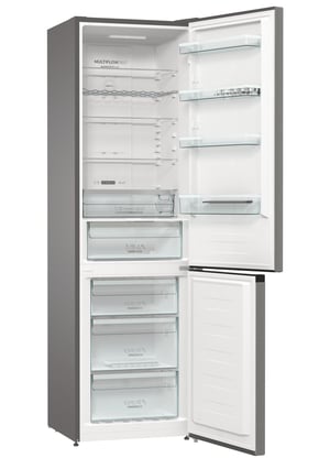 Gorenje NRK6202AXL4 Wolnostojący 331 l Szary, Metaliczny, Biały