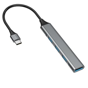 4smarts 456908 huby i koncentratory USB 3.2 Gen 1 (3.1 Gen 1) Type-C 5000 Mbit/s Szary