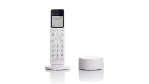Motorola DOT411 DECT-Telefon Name und Identifizierung des Anrufers Weiß