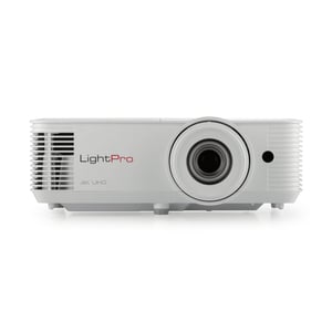 InFocus Orbital IN0061SL Standard-throw 4000 ANSI-lumen DLP UHD 4K (3840x2160) projector. 3D compatible. White