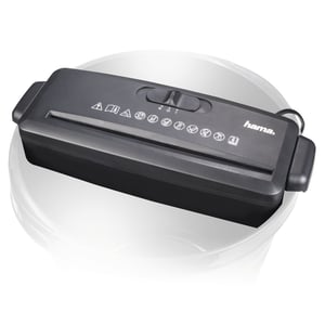 Hama Mini S6 niszczarka Rozdrabnianie taśmowe 72 dB 21,7 cm Czarny