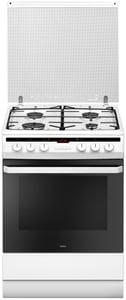 Amica 618GEH3.33HZpTaN(W) Freestanding Stove Electric Gas White