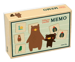 Barbo Toys 5406 Little Woodies - Memo Game Gra karciana