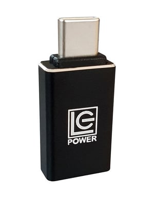 LC-Power LC-ADA-U31C przejściówka do kabli USB C USB A Czarny