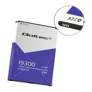 Qoltec 52091 część zamienna do telefonu komórkowego Bateria Niebieski, Biały