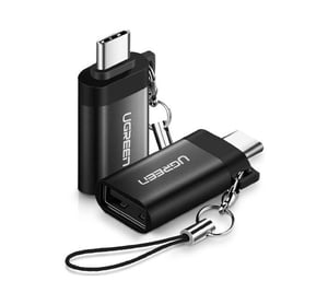 Ugreen 50283 adapter för USB-C- till USB-A-kablar, svart