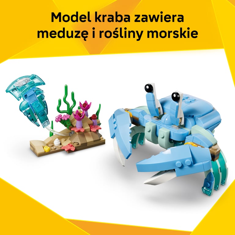 LEGO Creator Zwierzęta morskie: piękny delfin