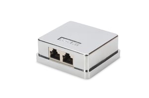 Digitus Cat 6-uttag för ytmontering, 1 uttag