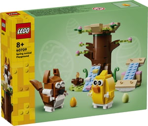 LEGO Iconic Wiosenny plac zabaw dla zwierzątek