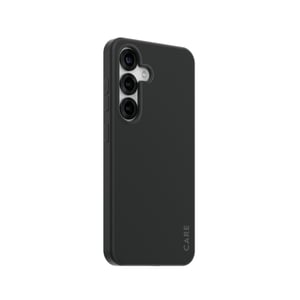 PanzerGlass CARE™ by ® Case Black med Qi-kompatibilitet – mobilskal för Samsung Galaxy S25, svart