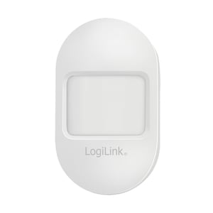 LogiLink SH0113 Motion Detector Passive Infrared (PIR) Sensor Wireless Wall-Mounted White
