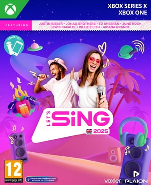 GAME Let's Sing 2025 Standardowy Angielski Xbox One/Xbox Series X