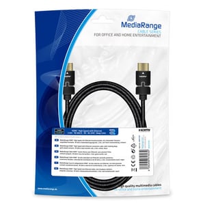 MediaRange MRCS197 kabel HDMI 2 m HDMI Typu A (Standard) Czarny