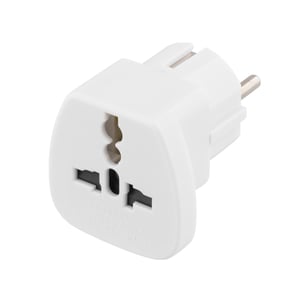 Deltaco GT-426 Type F Electrical Outlet, White