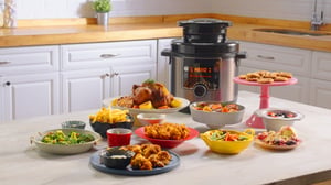 Tefal Turbo Cuisine & Fry CY7788 7,6 l Czarny 1200 W