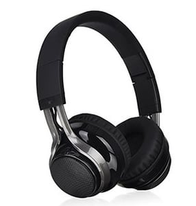LUXA2 Lavi S Trådlöst headset med huvudband för samtal/musik via Bluetooth, svart