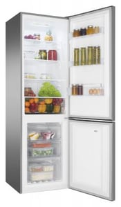 Amica FK2995.2FTX Kühl-Gefrierkombination, freistehend, 250 l, Edelstahl