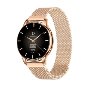 MaxCom Ecowatch3 3,35 cm (1.32") AMOLED Cyfrowy 466 x 466 px Ekran dotykowy Złoto