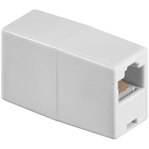 Techly IWP-ADAP-8/8 Adapter für RJ45-Kabel 8P8C, weiß