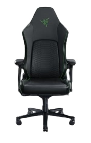 Razer Iskur V2 Gamingfåtölj Klädd sits Svart, Grön