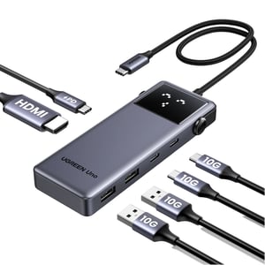 Ugreen 35998 USB Type-C-hubbar och koncentratorer 10000 Mbit/s