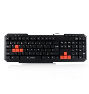 Logic LK-21 klawiatura Gaming USB QWERTY Angielski Czarny