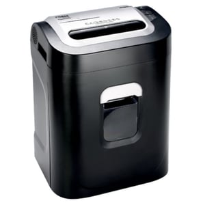 Dahle 22312 Aktenvernichter, Kreuzschnitt, 53 dB, Schwarz, Weiß
