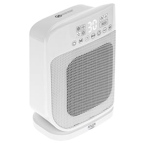 Adler AD 7727 Wewnętrzna Biały 1500 W Wentylator elektryczny ogrzewacza pomieszczeń