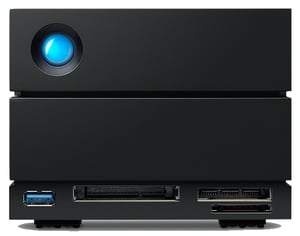 LaCie 2big Dock v2 diskmatris 60 TB Desktop Svart