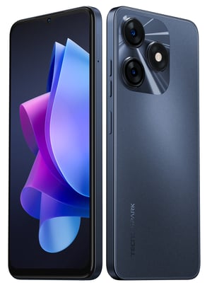 TECNO Mobile SPARK 10 NFC 16,8 cm (6.6") Dual SIM Android 13 4G USB Type-C 4 GB 128 GB 5000 mAh Czarny
