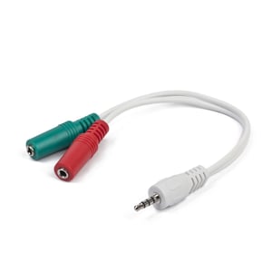 Gembird CCA-417W 3.5mm Audio Cable, 2 x 3.5mm, White
