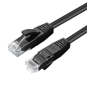 Microconnect UTP6002S Network Cable, Black, 0.2 m, Cat6 U/UTP (UTP)