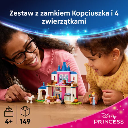 LEGO Disney Princess Zamek Kopciuszka i jej zwierzęcych przyjaciół