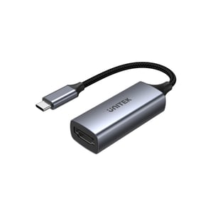 UNITEK V1412A adapter kablowy 0,15 m USB Type-C HDMI Szary