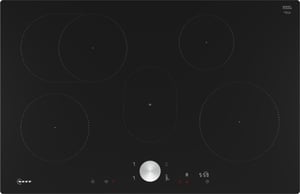 Neff N 90 Black Built-in 80 cm Induction Cooktop, 5 zones